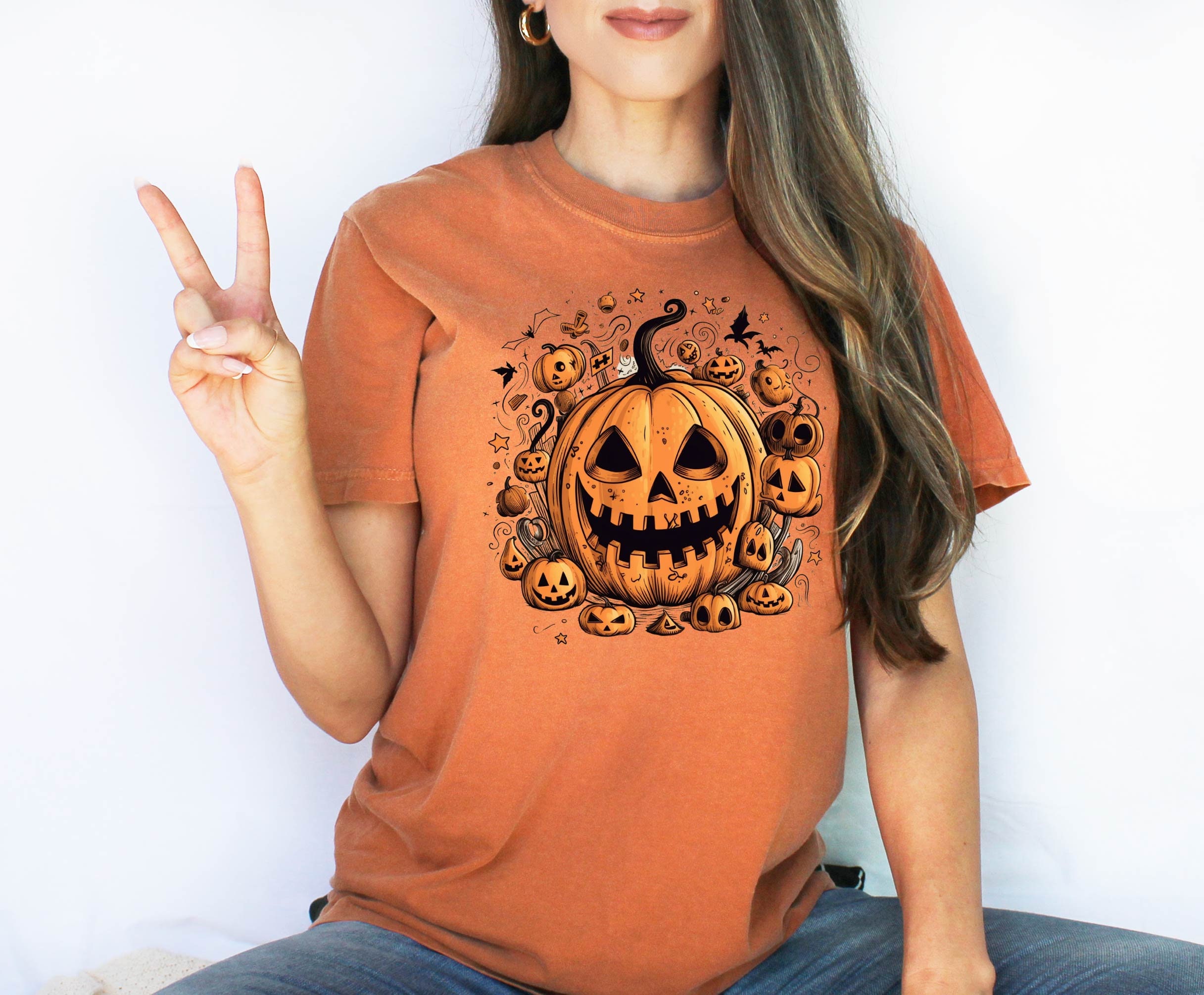 Discover Pumpkin Patch , Pumpkin Shirt, Thanksgiving Tee, Cute Fall Shirt,  Pumpkin Silhouette, Bella Canvas Tee, Women Graphic Tee,