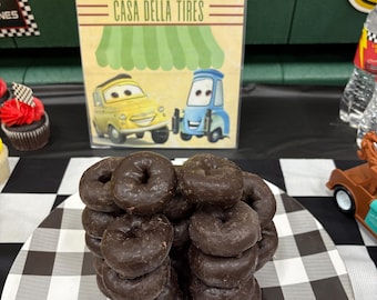 Afdrukbare verjaardagsborden voor auto's