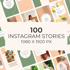 Health and Wellness Instagram Templates, Social Media Post, Nutrition ...