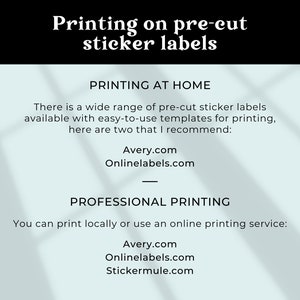 Editable Label Template for Small Businesses, Custom Packaging ...