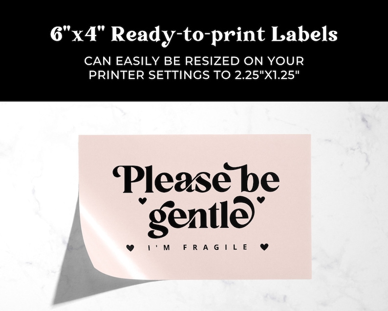Thermal Labels for Small Business Owners Packaging Sticker Etsy