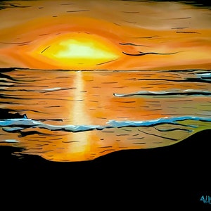 Ambiance coucher de soleil
