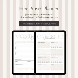 Catholic Bible Study Planner: SOAP & WRAP Method (Digital Download) image 7