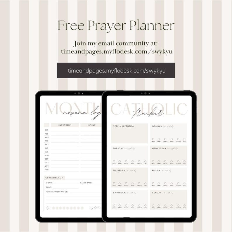 Catholic Bible Study Planner: SOAP & WRAP Method (Digital Download) image 7