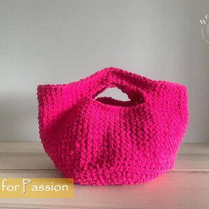 Sac rose au crochet, sac fourre-tout fait main, cadeau fête des mères, sac fourre-tout en tricot, cadeau pour elle, sac à main au crochet, cadeau sac au crochet