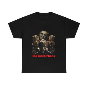 The Black Phone Mask Ethan Hawke Face T Shirt