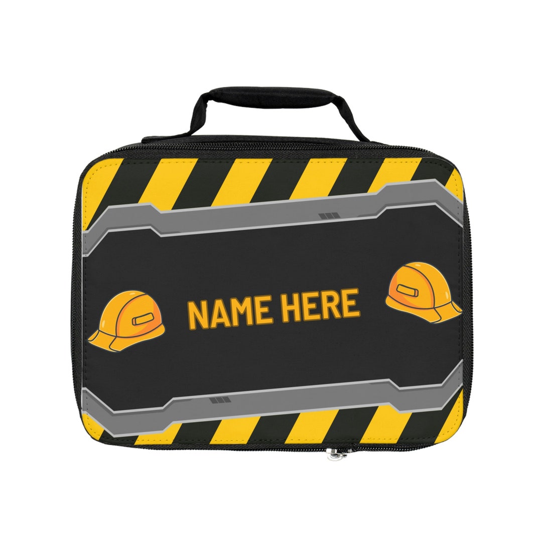 Custom Construction Worker Lunch Box Personalized - Etsy