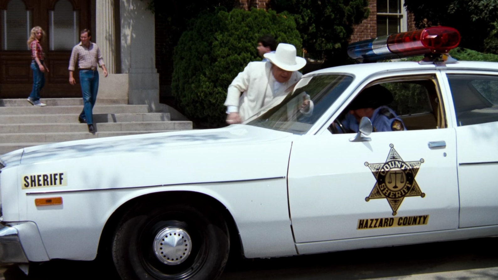 Dukes of Hazzard Rosco / Enos / Cletus County Sheriff Car Decal Set