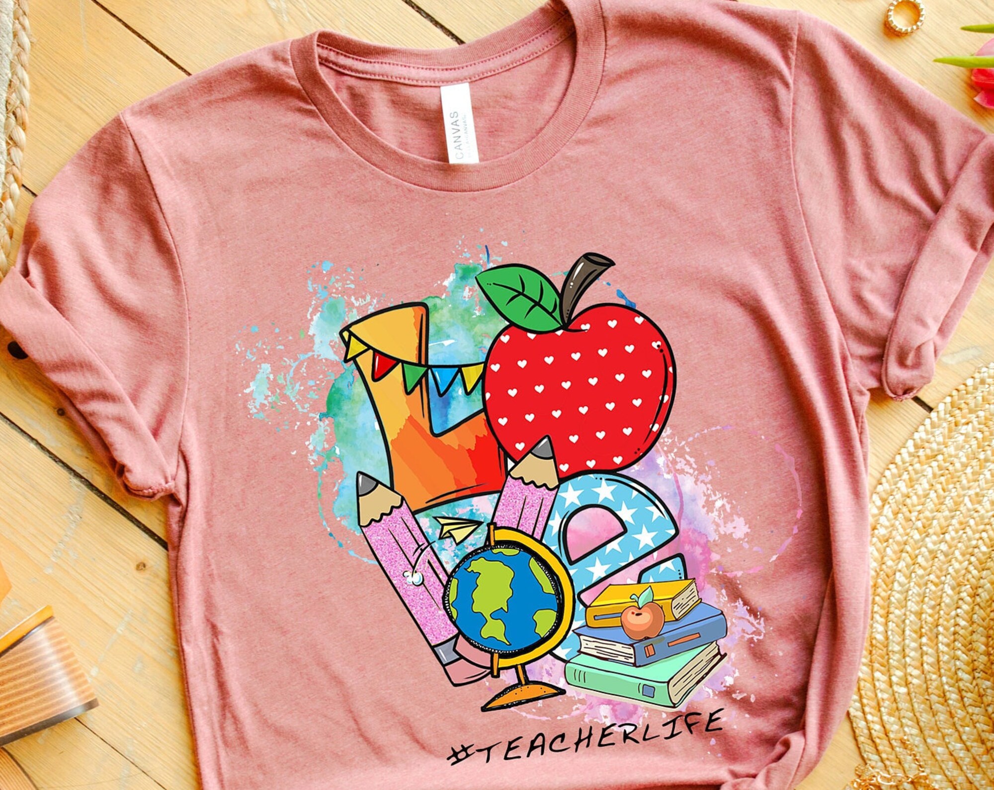 Love Teacher Teacher T-shirt