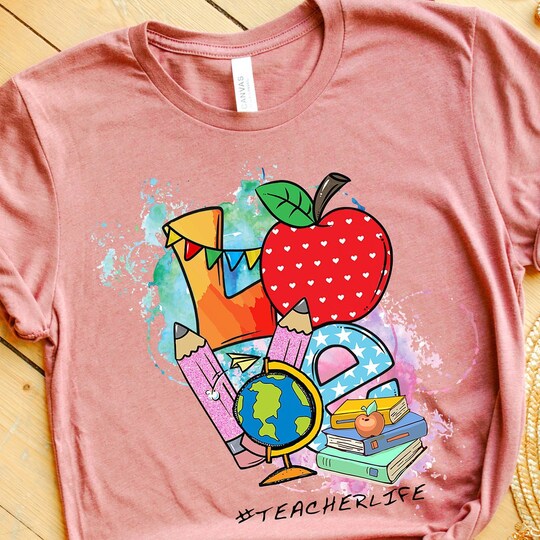 Love Teacher Teacher T-shirt