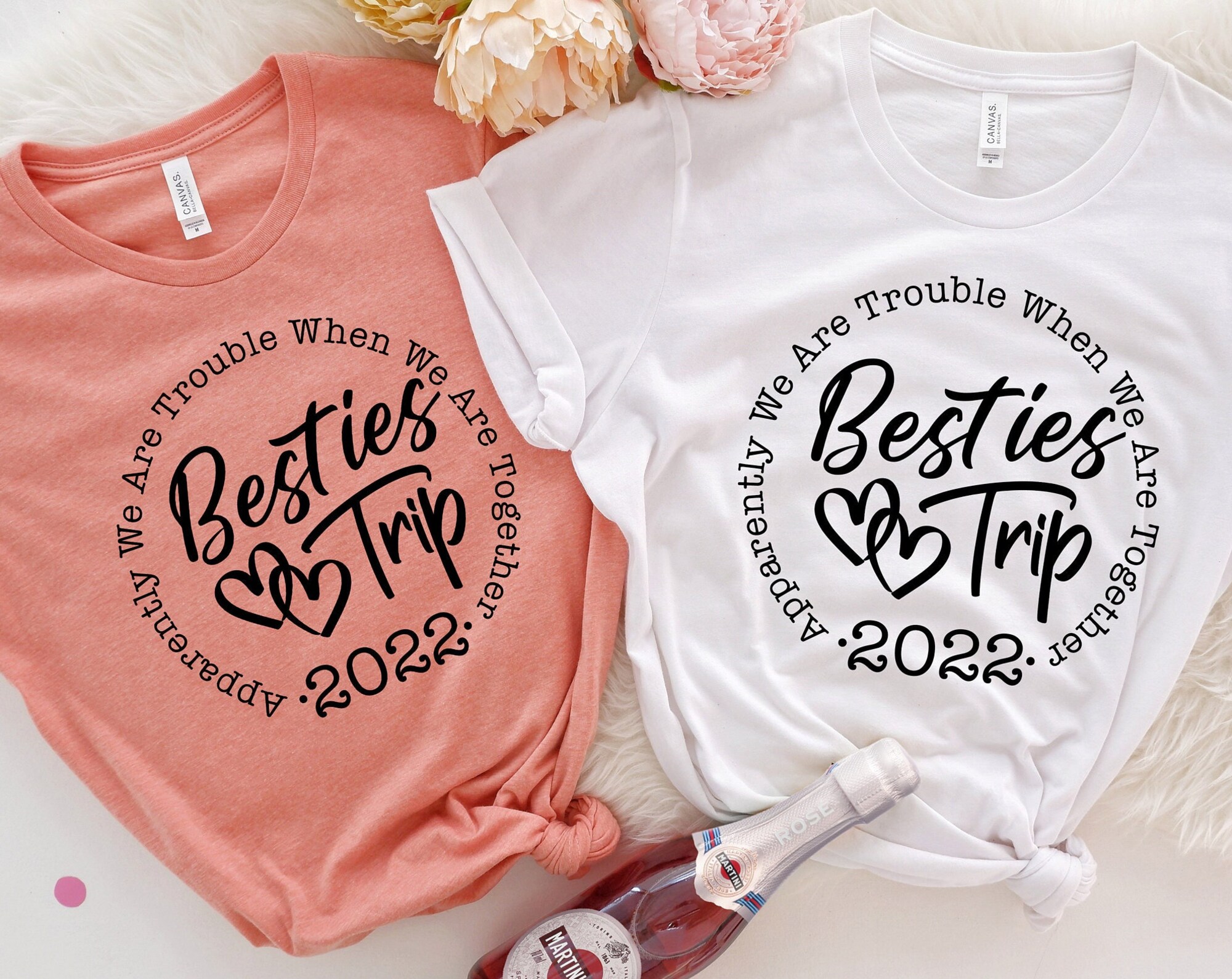 Discover Bestie's Trip 2022 Girls Weekend Shirt