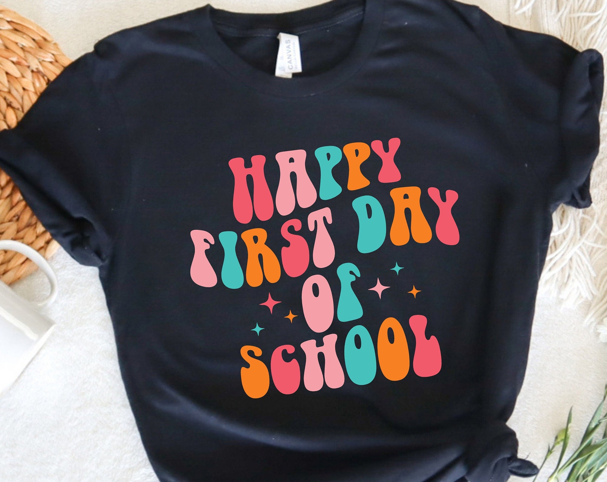 Discover Happy First Day Of School Colorful Shir,2022 First Day Of School,Back To School Shirt