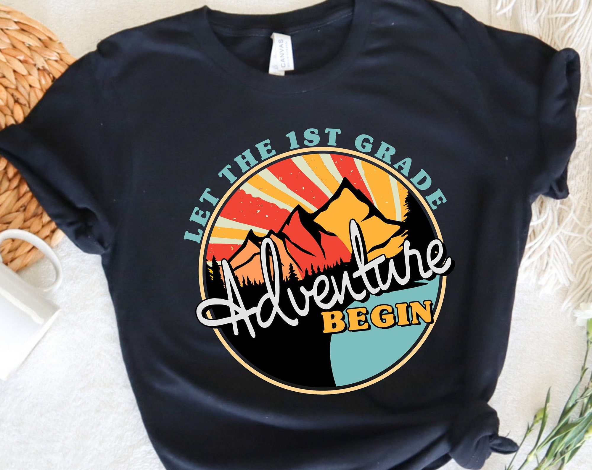 Discover Let The 1st Grade Adventure Begin Shirt