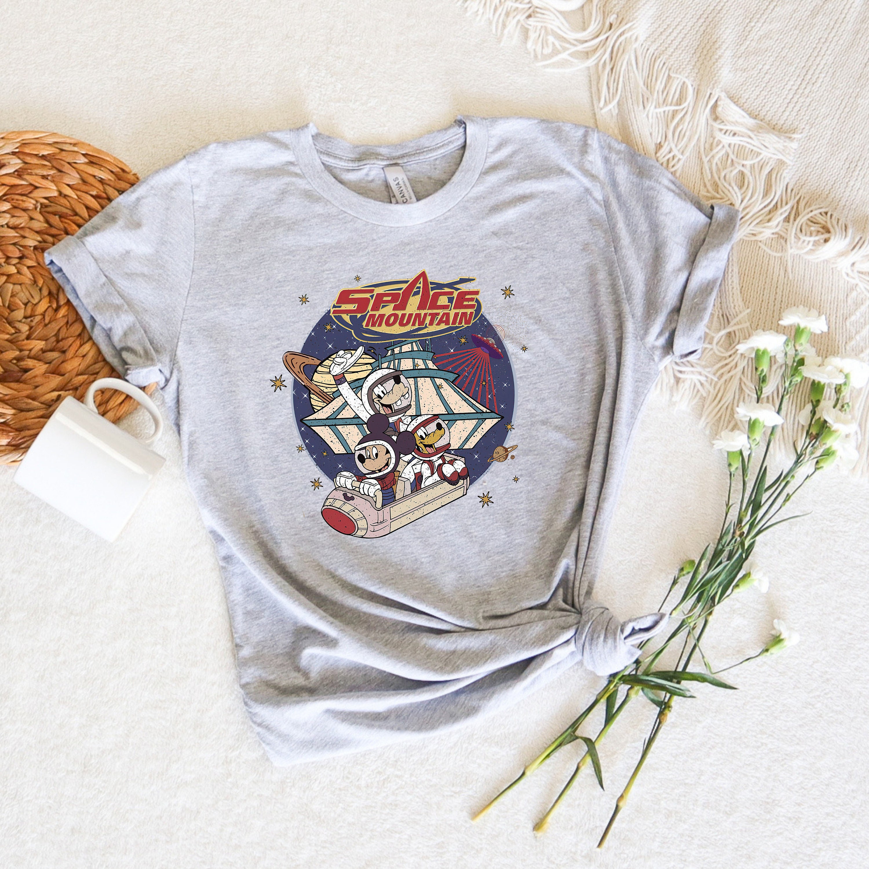 90s Space Mountain Shirt Comfort Retro Disney Shirt Retro - Etsy