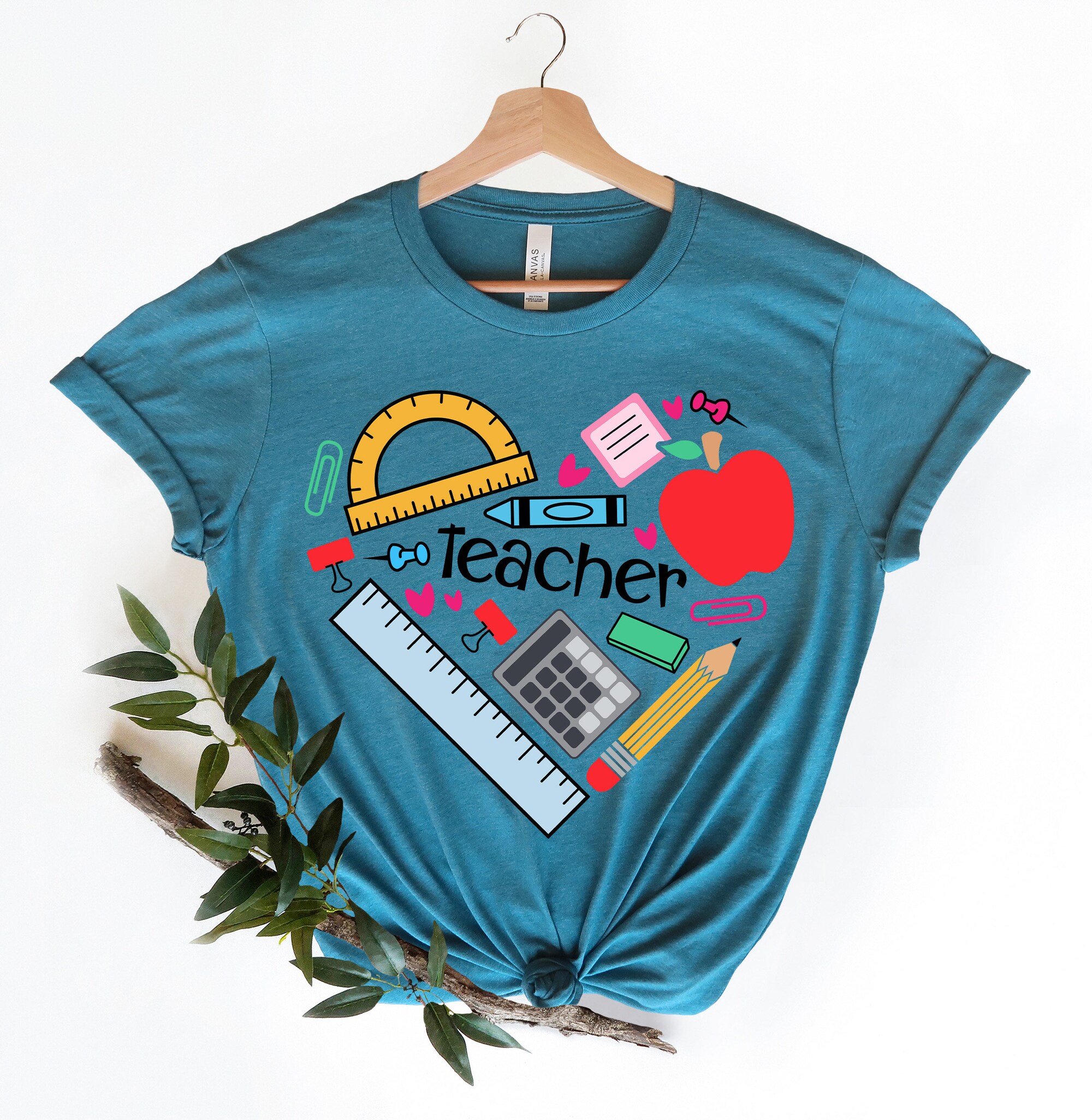 Inspirational Teacher Teach Love Inspire Shirt