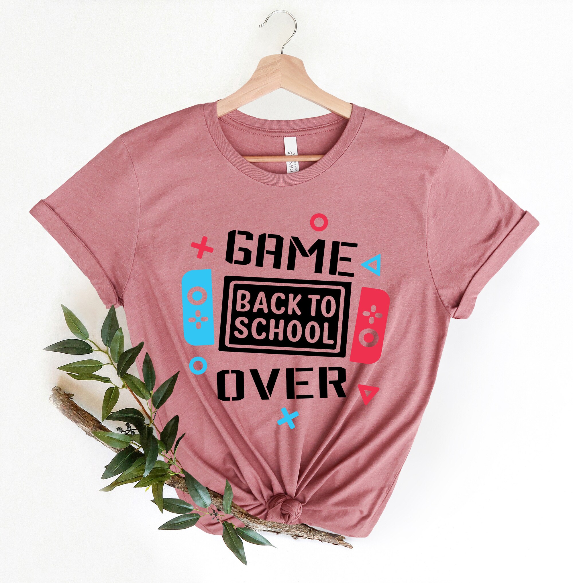 Game Over Back To School Game Console Shirt