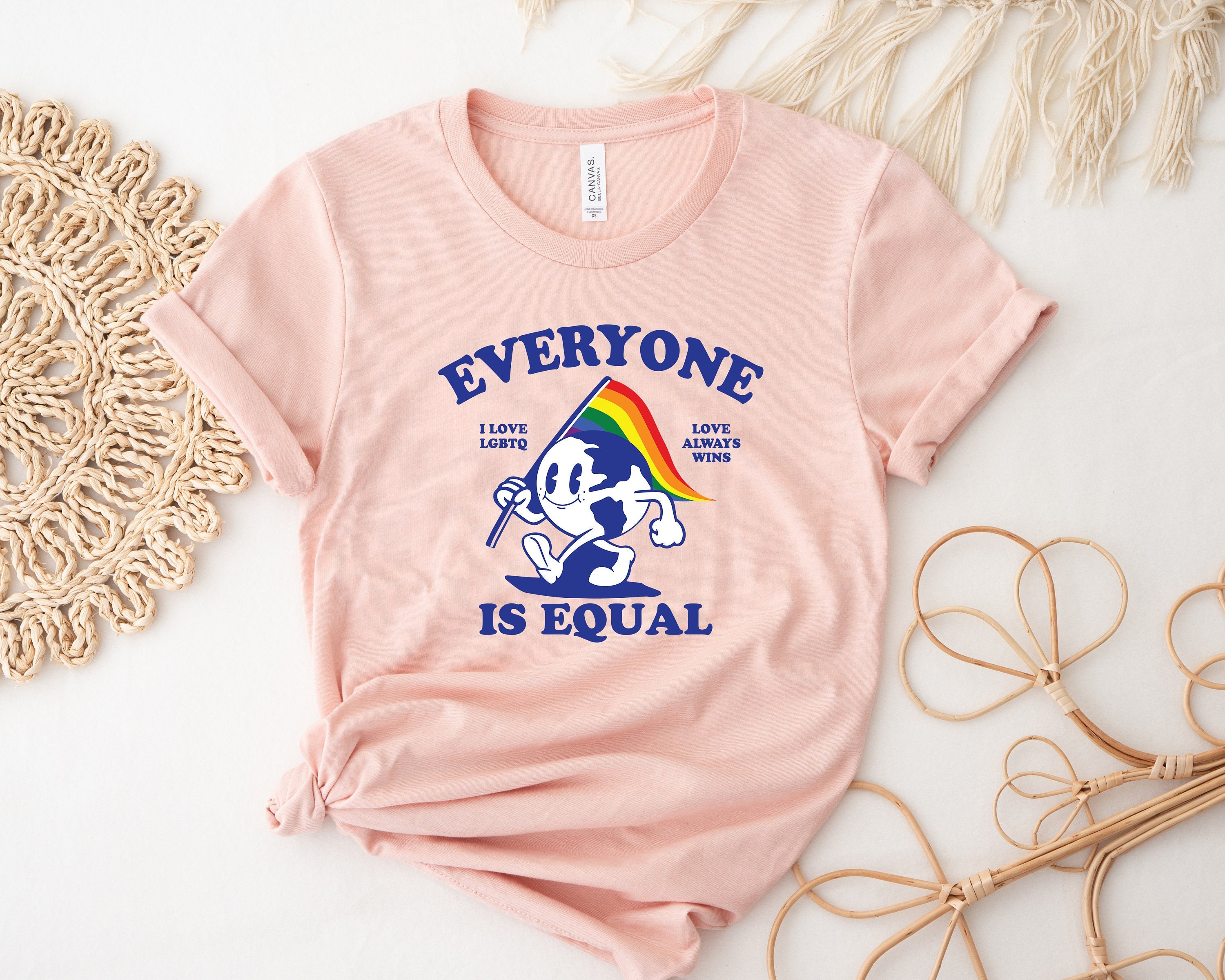 Discover Everyone Is Equal,LGBTQ Shirt,Pride Month Shirt