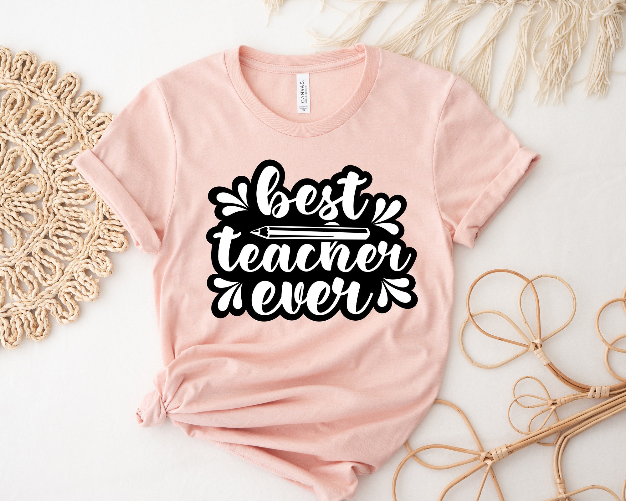 Best Teacher Ever Teacher Cute Teacher Shirt
