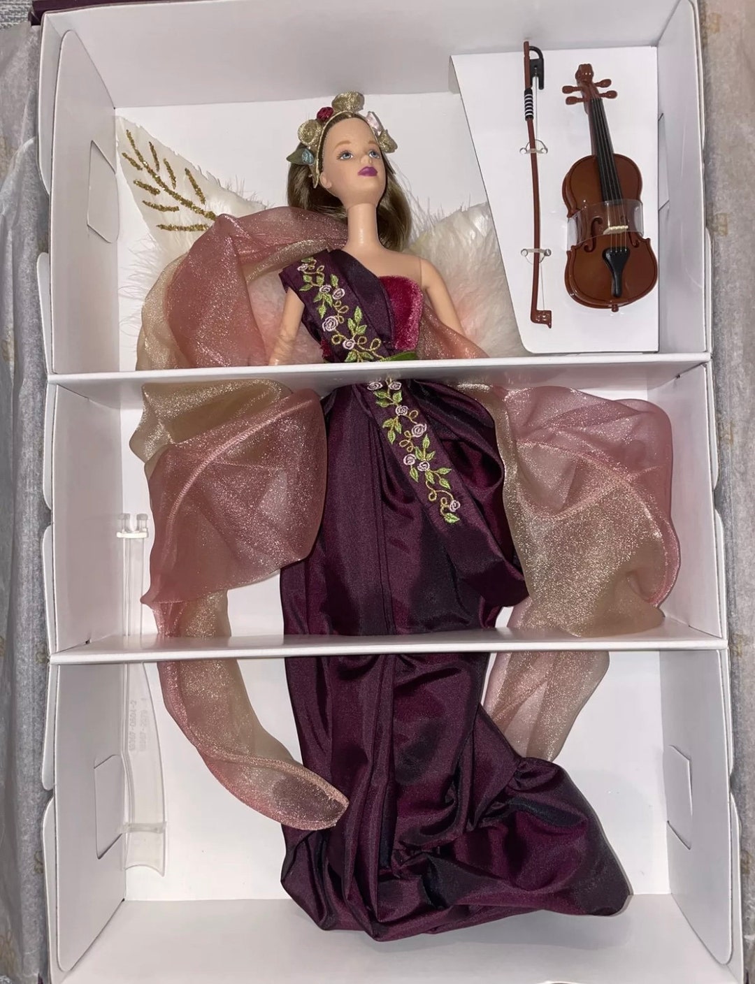 RARE 1999 Angels of Music Collection heartstring Angel Barbie 21414 Etsy