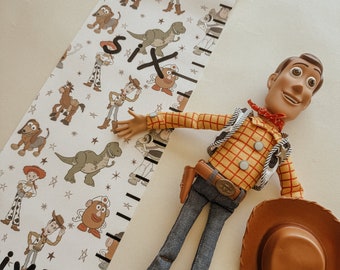 Limited Edition Canvas Growth Chart: Story Friends Kids Room Decor