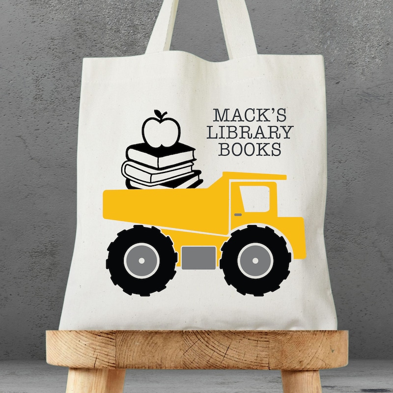 Library Book Bag - Etsy