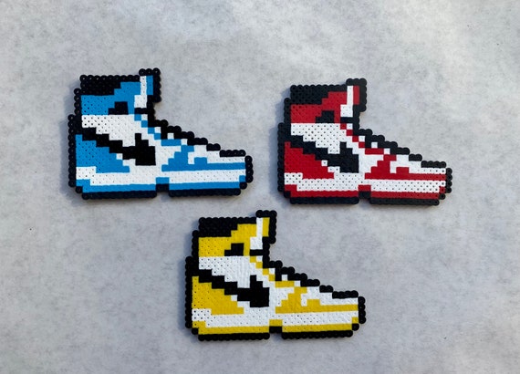 Perler bead Nike 1 - Etsy España