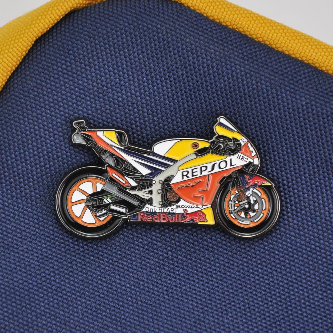 Repsol Honda RC213V Enamel Pin: MM93 Motogp Racing Badge - Etsy