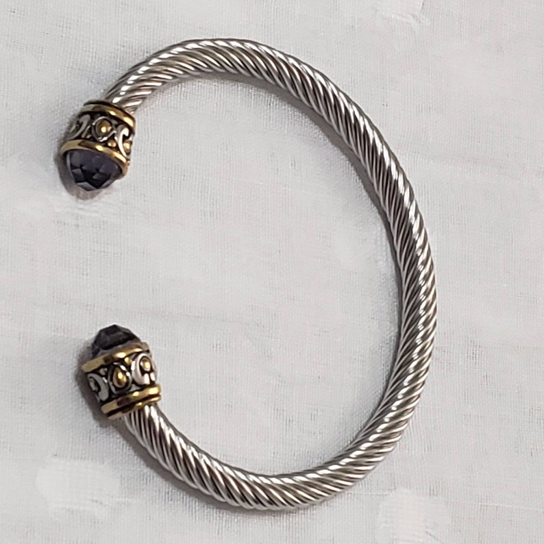 Classic Cable Bracelet ,stainless Steel Twisted Cable Bracelet, Cable