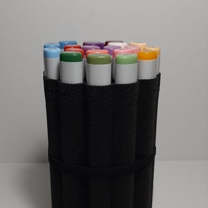 LTGEM Marker Case Storage Organizer 81 Slots Carrying Case for EXPO Dry  Erase Markers Pens Brush Pen Coloring Pencils