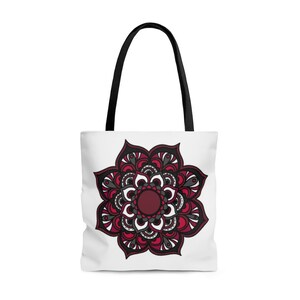 Large Mandala Tote Bag (Mandala #9)