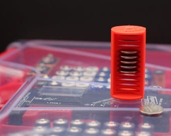 CR1616 Coin Cell Battery Holder, Battery Organizer, Fits in Battery Daddy
