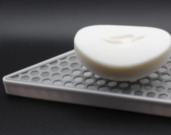 Corner Shower Soap Dish – Perfect Fit for Small Corner Shelves | Excellent Drainage & Easy to Clean