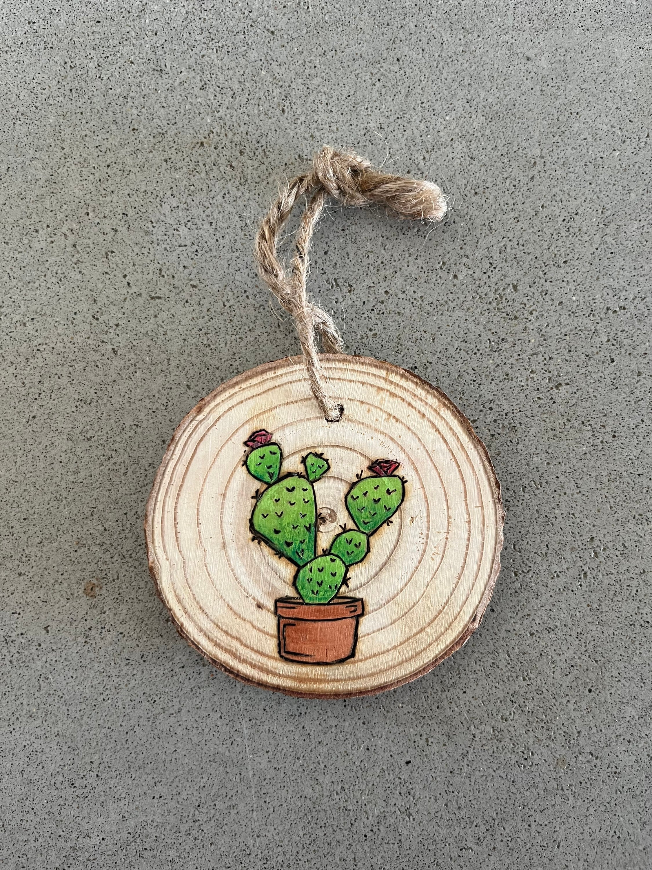 Cactus Wooden Pegs