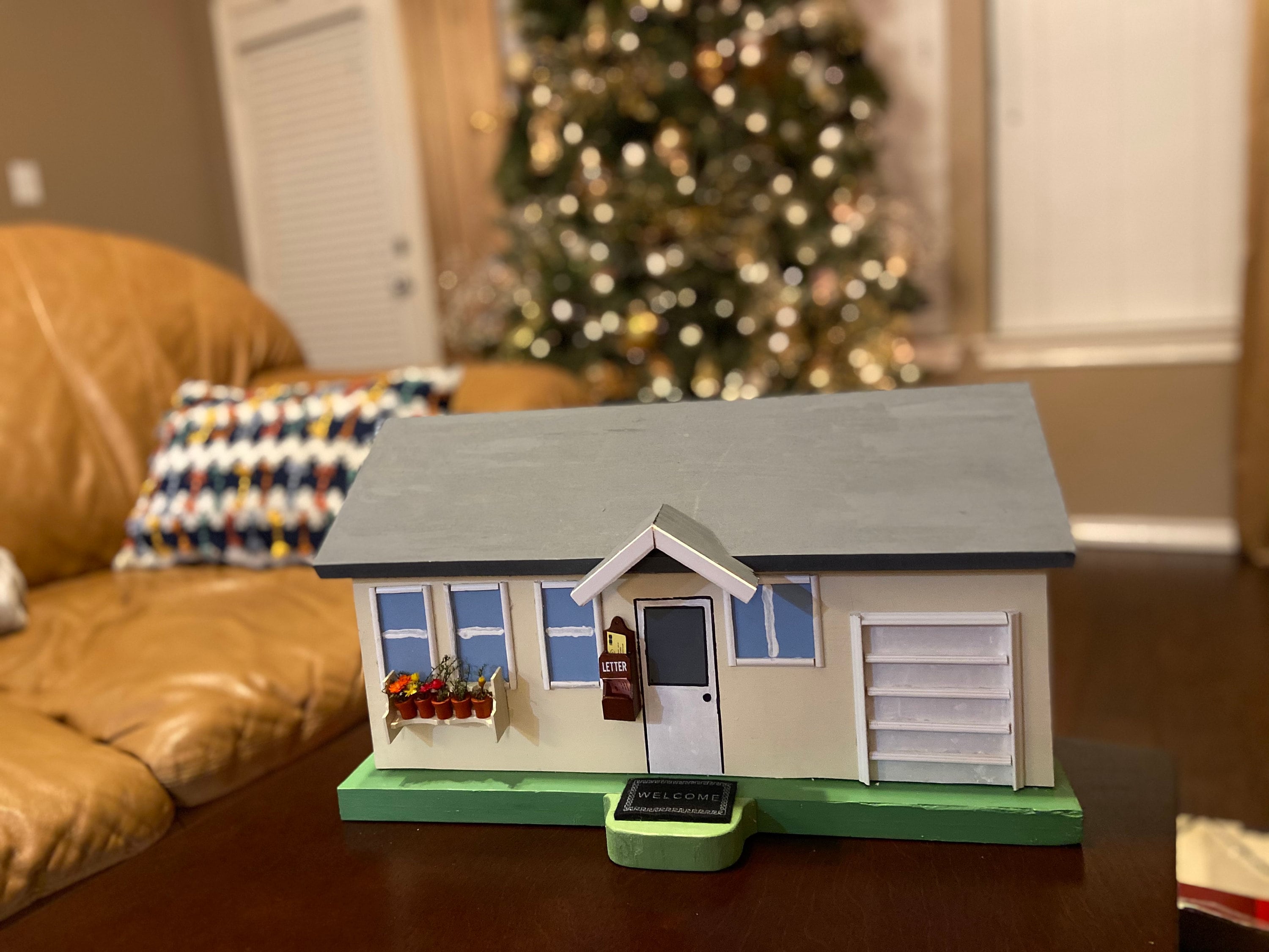 Custom Birdhouse 2101, House Replica, House Model, Miniature House