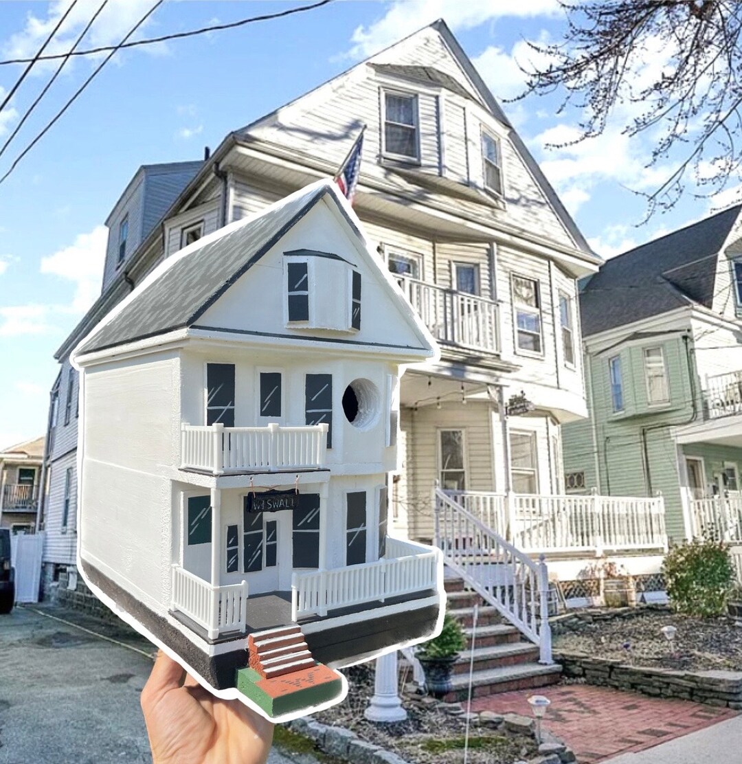 Custom Birdhouse 2315, House Replica Etsy