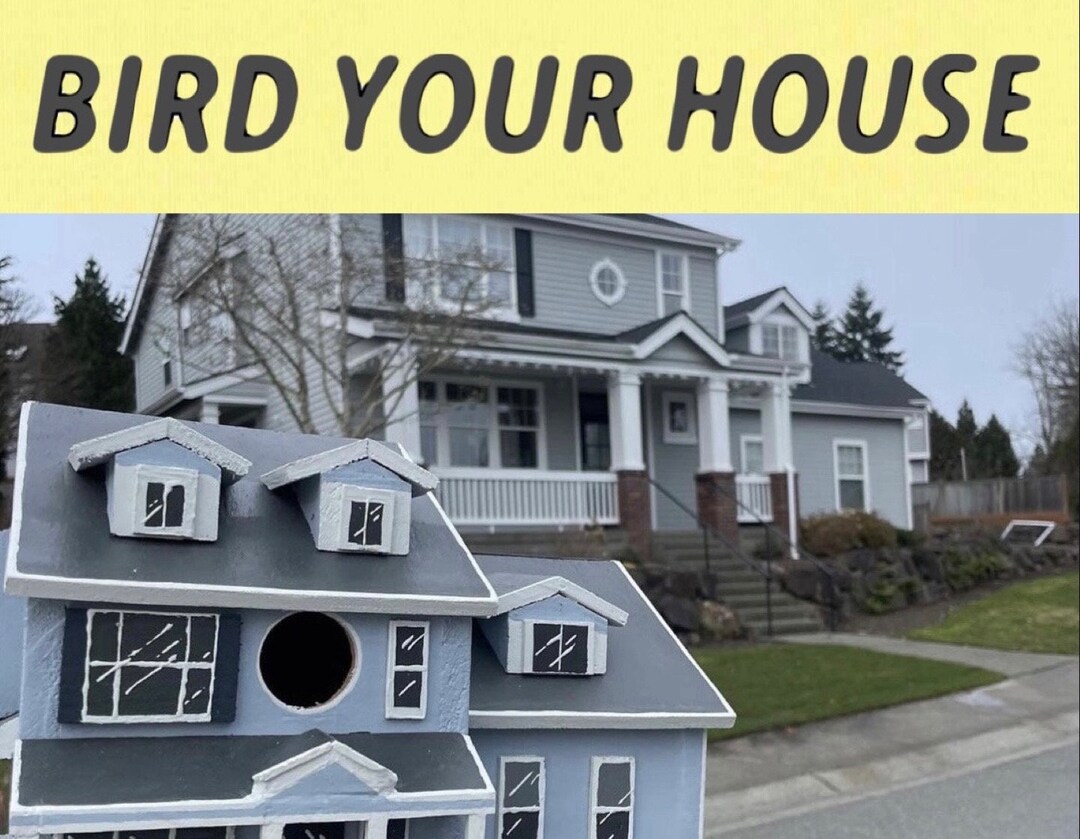 Custom Birdhouse 2233 House Replica Etsy