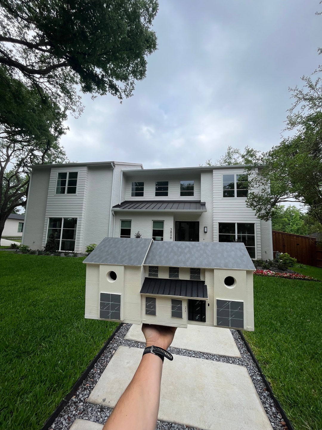 Custom Birdhouse 2312 House Replica Etsy