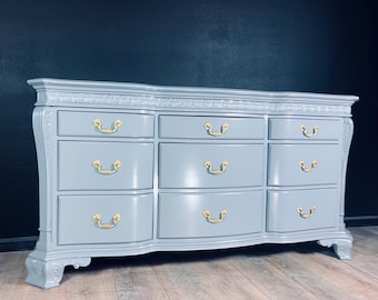 Ethan Allen Georgian Court Newport Cherry Chest on Chest Vintage