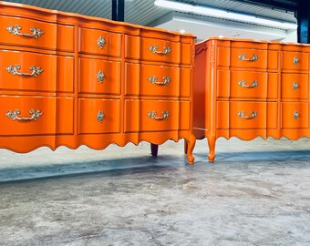 Navy French Dresser Tv Console Credenza Armoire Wardrobe Bedroom