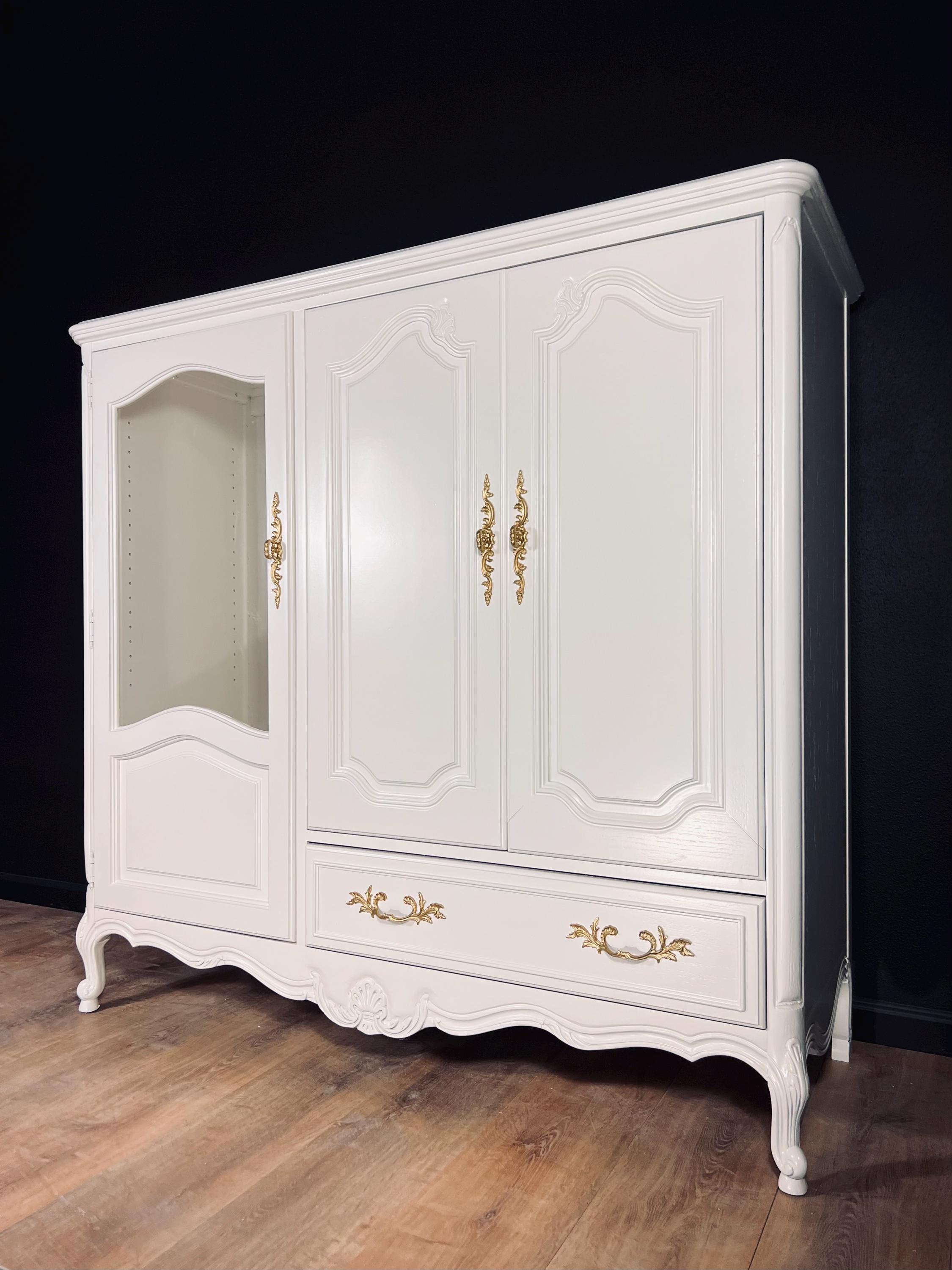 white armoire dresser Otranto Mahogany Wood Large Wardrobe guest room Mhsatyrs Armoire Wardrobe Closet with