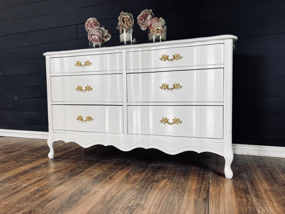 Available Dresser 6 Drawer French Console Tv Console - Etsy