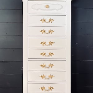 Tall Narrow Dresser Etsy