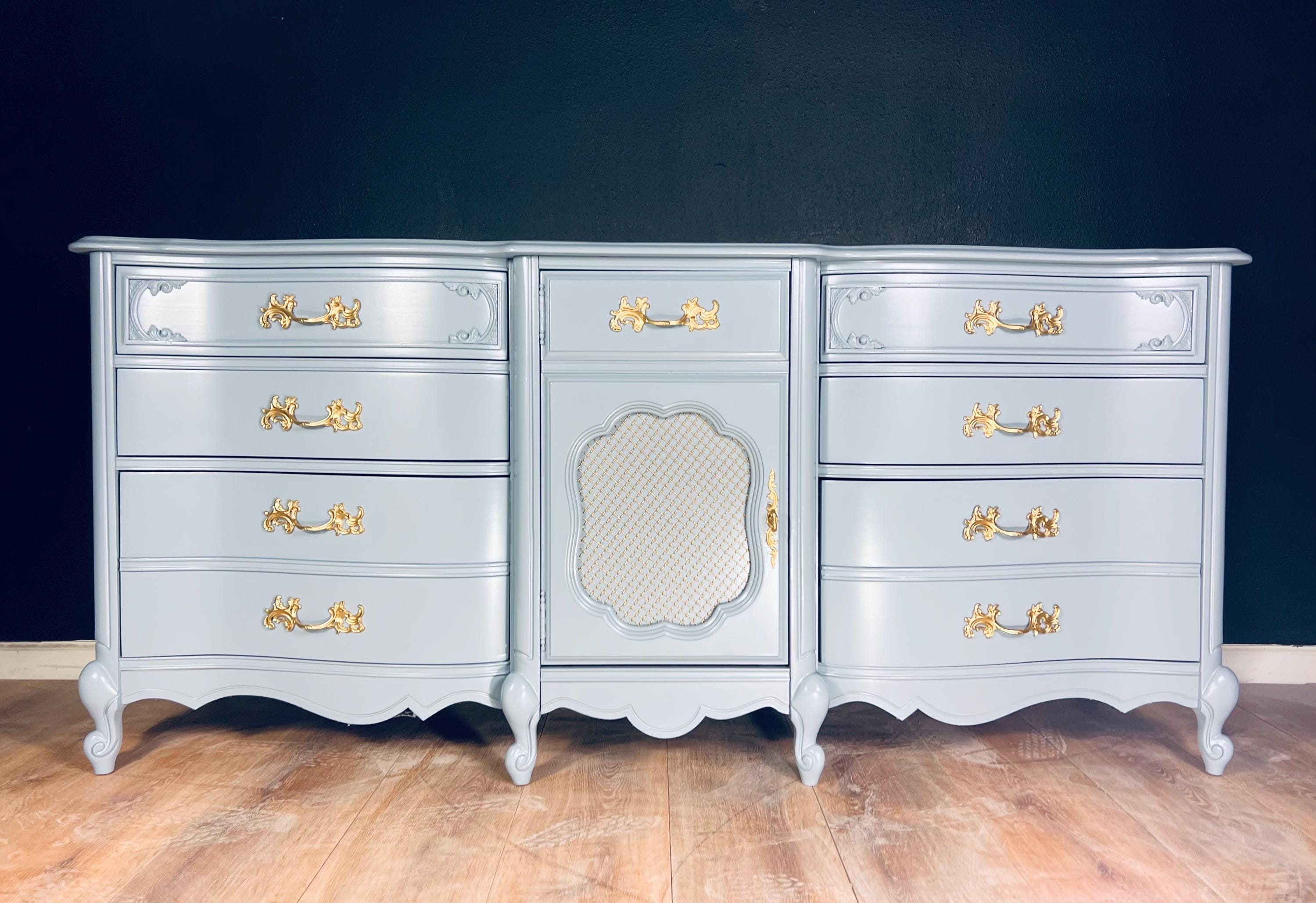 Blue Lacquer Dresser - Etsy Blue Lacquer Dresser - Etsy