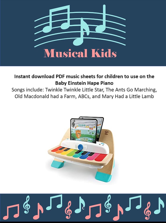 Baby Einstein Hape Piano - PDF Classic Sheet Music