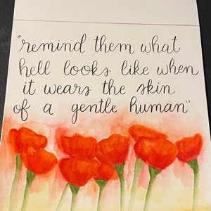 Fire Peony Watercolor
