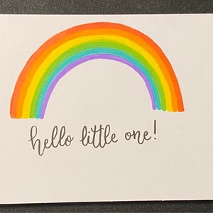 Hola pequeño Tarjetas de felicitación