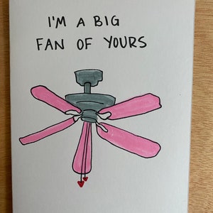 Je suis un grand fan de toi Carte de vœux