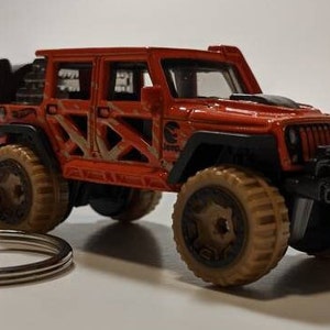 2017 Jeep Wrangler Treasure Hunt Keychain Hot Wheels/Matchbox 1/64 Scale