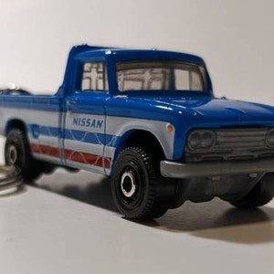 1962 Nissan Junior Pickup Truck Keychain Hot Wheels/Matchbox 1/64 Scale