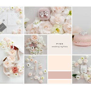 Soft Pink Luxury Wedding Details (layflats)